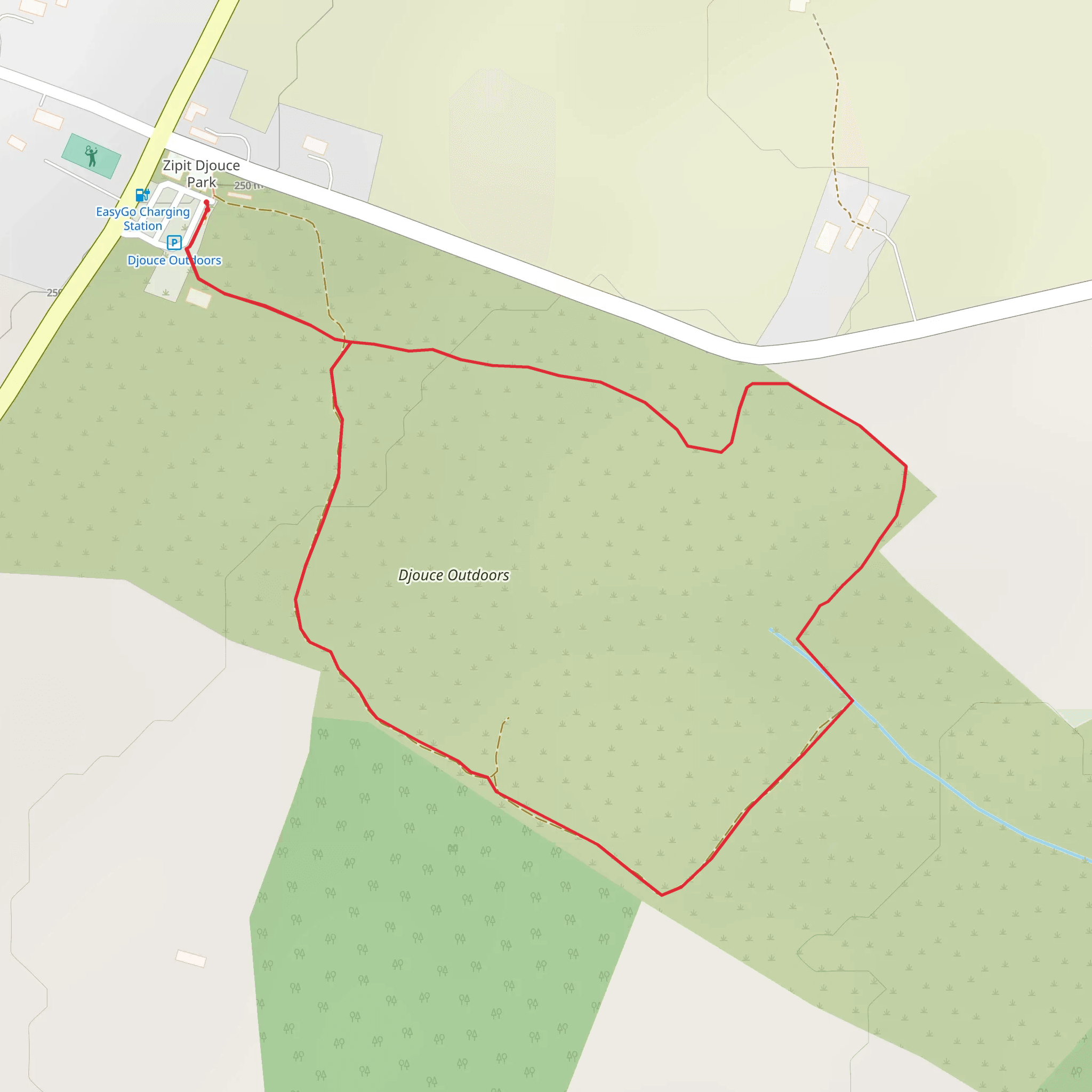 Ballinastoe Walking Trails – Sun mobile static map