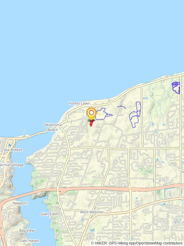 Vosburg Hollow Nature Trail mobile static map