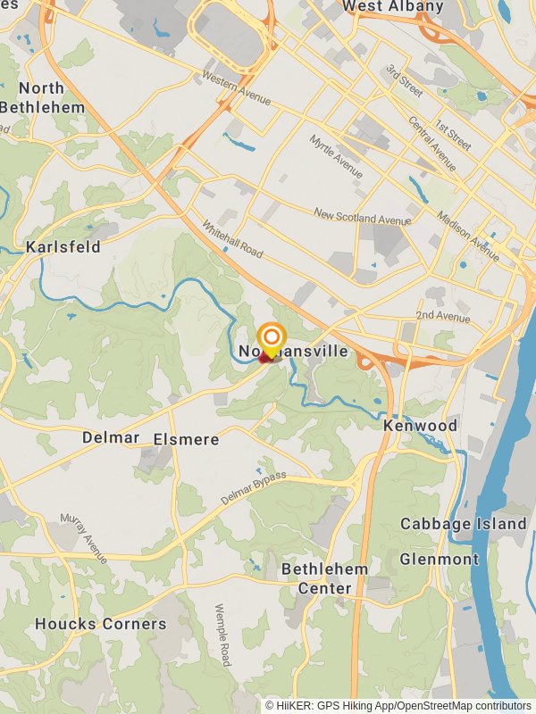 Normanskill Preserve Trail - Yellow Loop