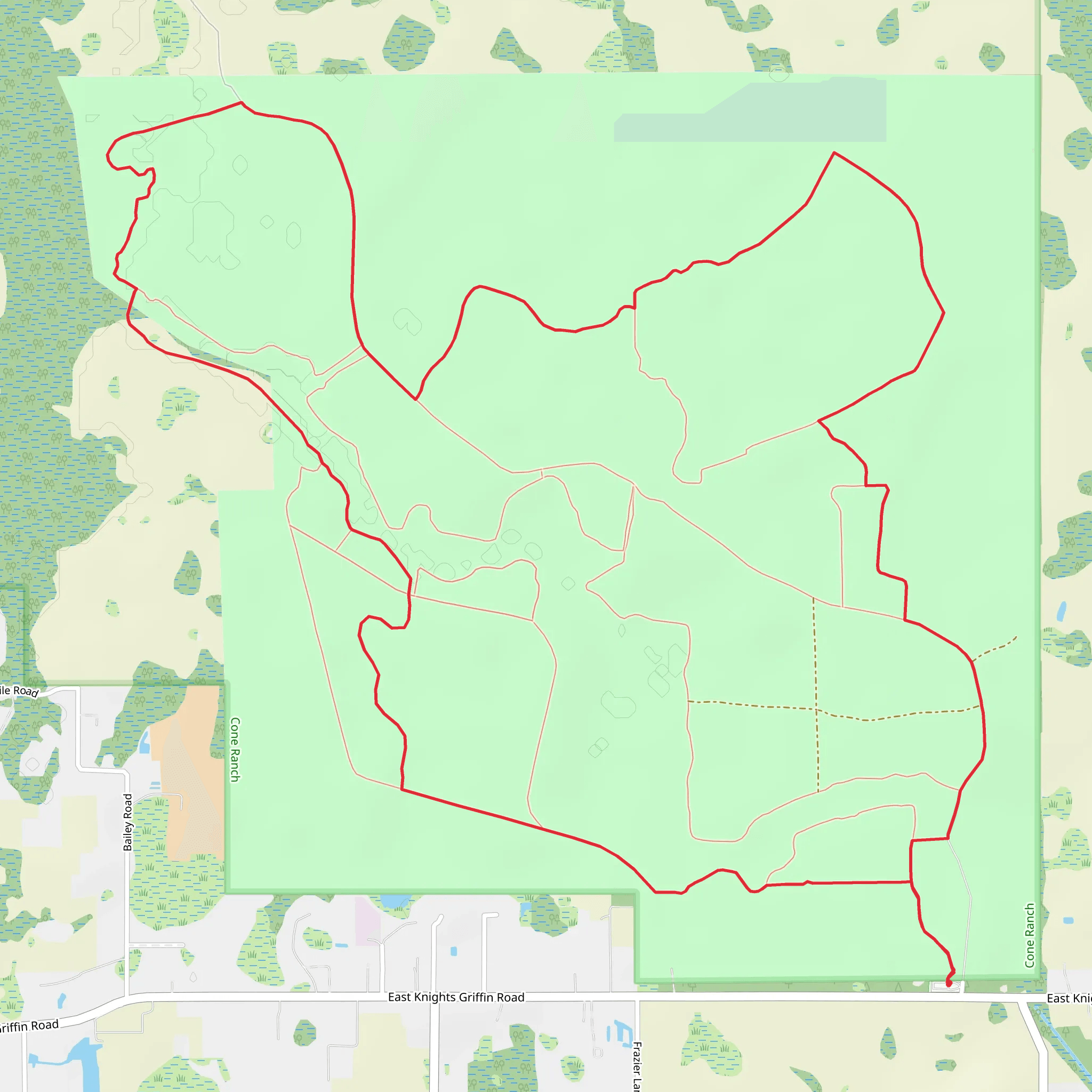 Northeast, Northwest and Southwest Loops mobile static map