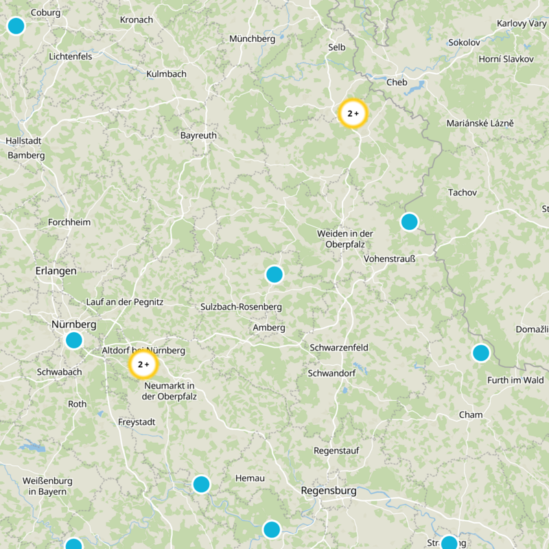 Amberg-Sulzbach Static Map