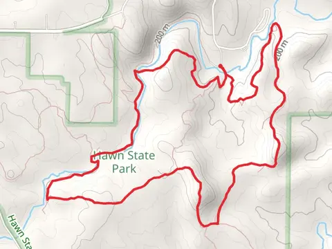 Whispering Pine Trail and Whispering Pine Trail - North Loop