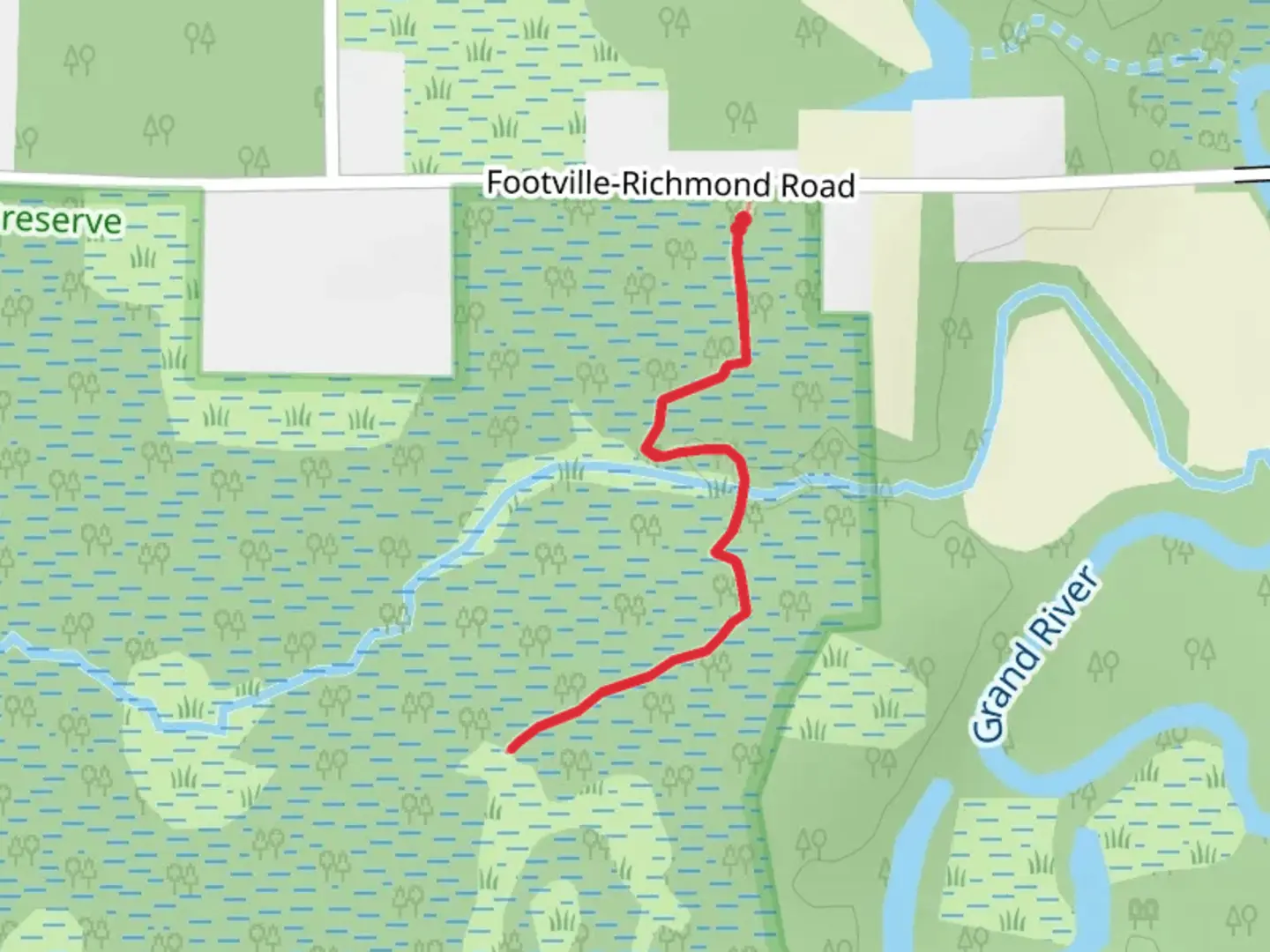 An image depicting the trail Long Pond Trail and its surrounding area.
