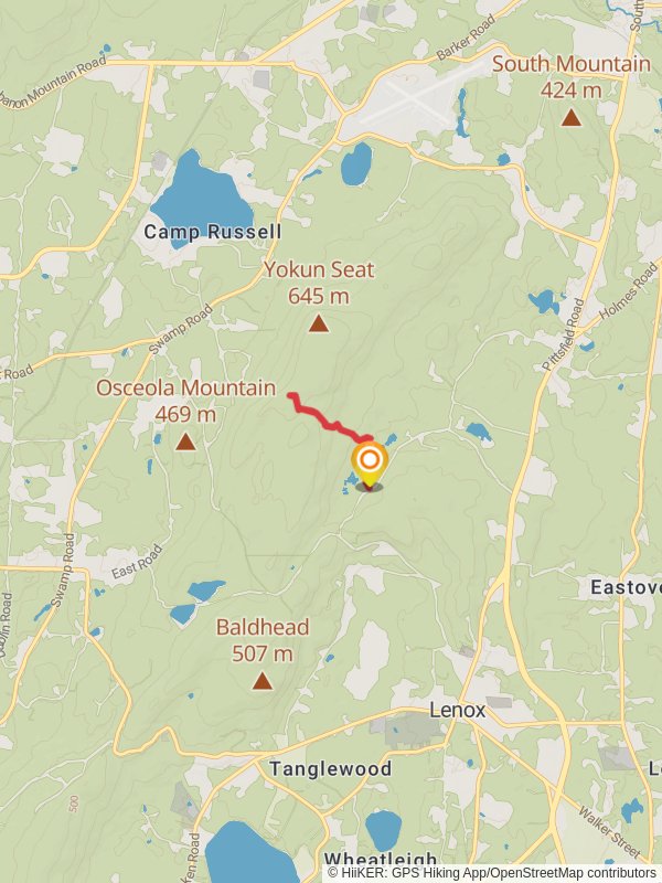 Pike's Pond - Overlook trail