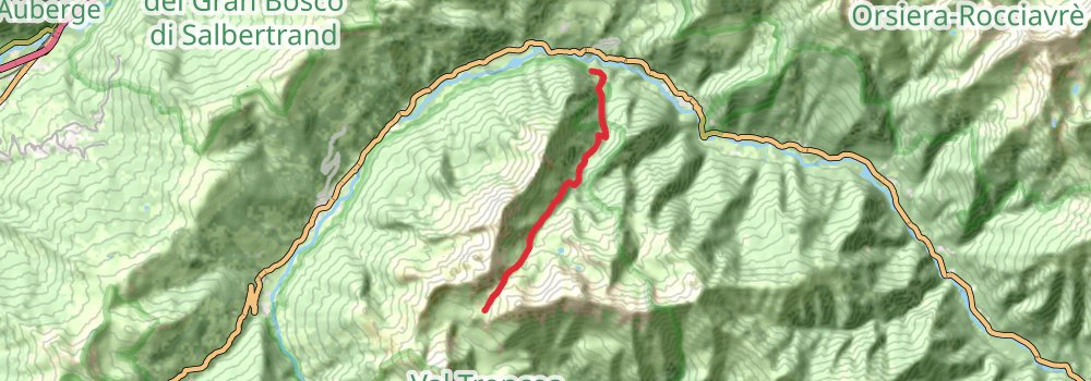 Grande Traversata delle Alpi stage 37 Map