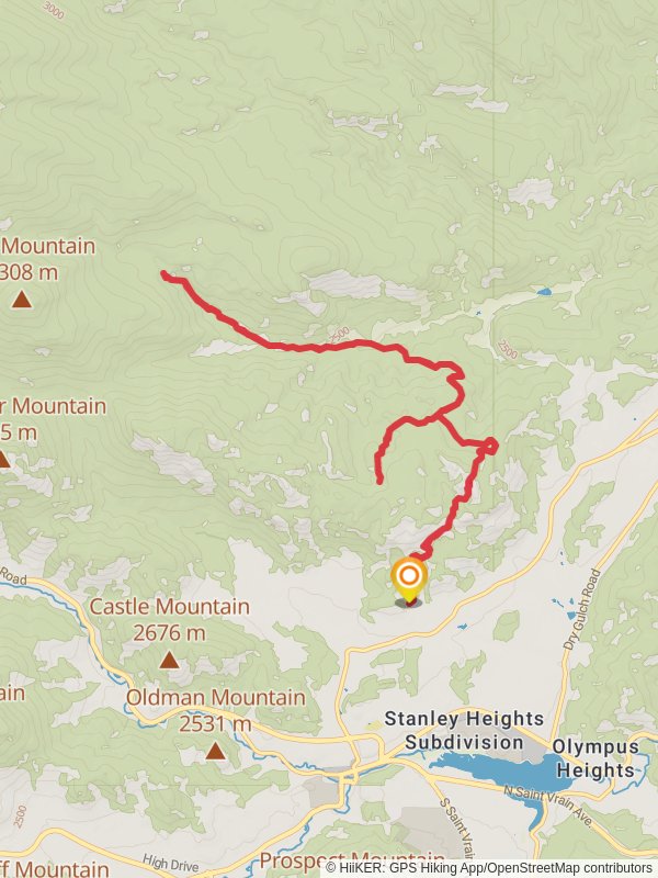 Bridal Veil Falls via Gem Lake Trail