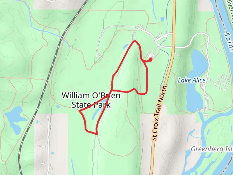Wedge Hill Camp and Beaver Lodge TrailLoop