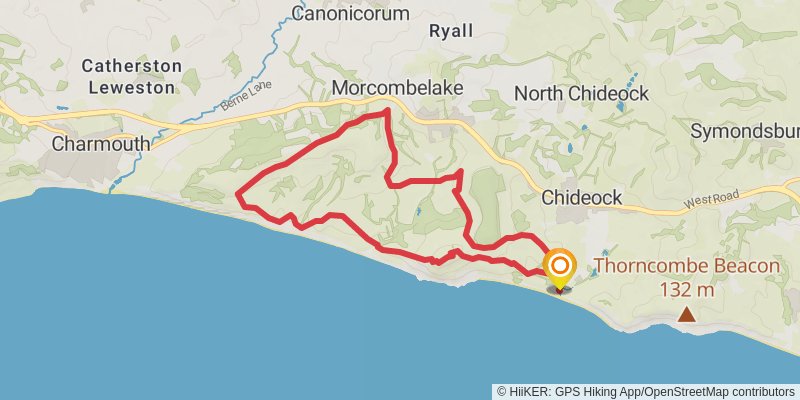 Stonebarrow Hill stage 1 Map