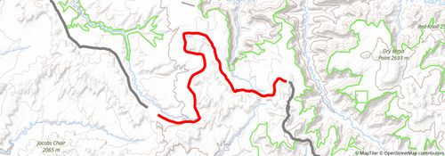 American Discovery Trail South Route stage 302 Map