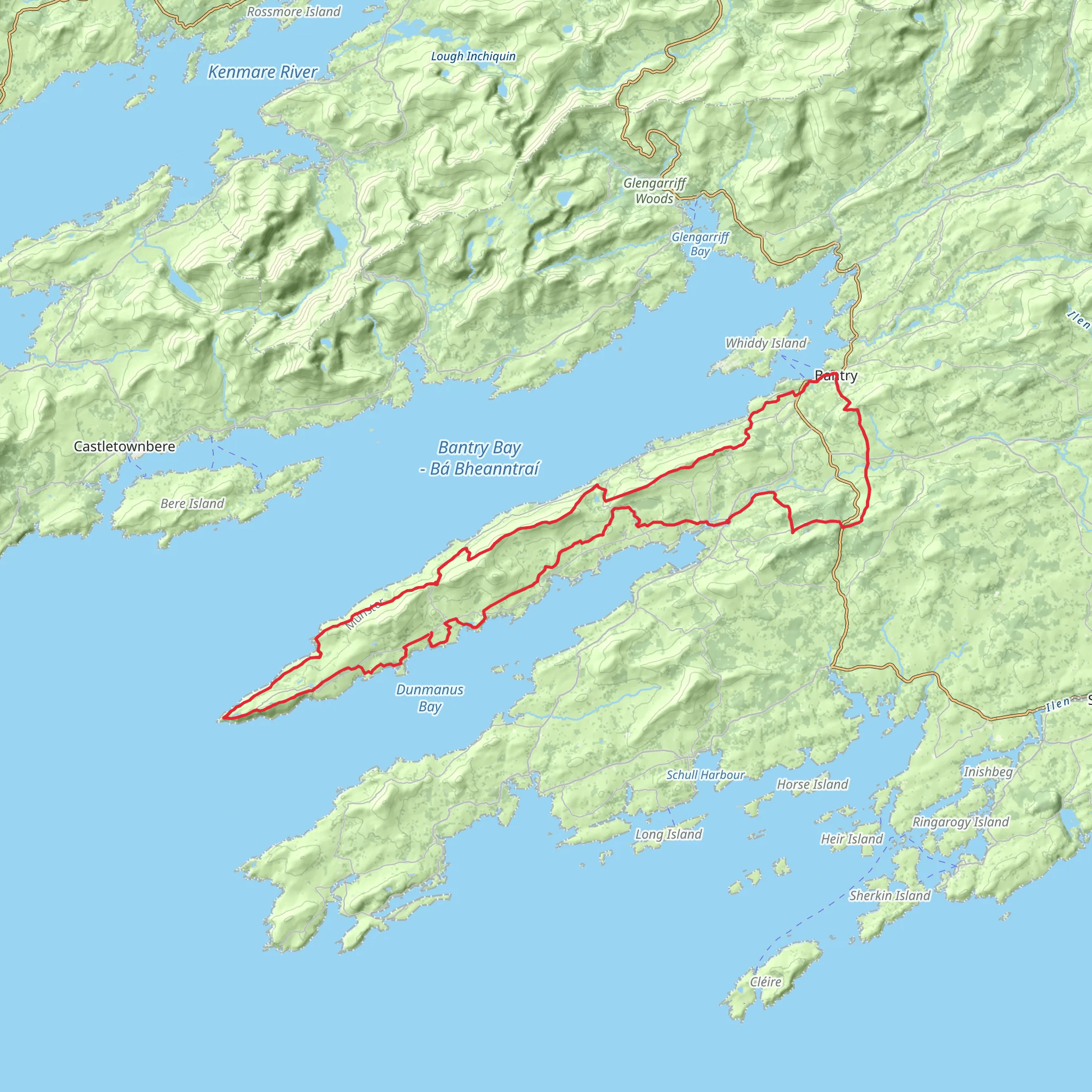 Sheep's Head Way mobile static map
