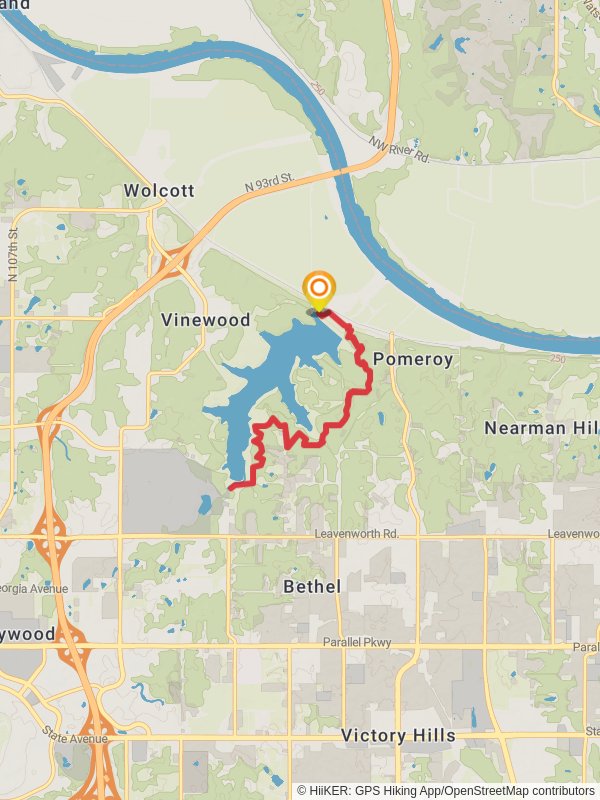 WyCo Lake Bridle Trail