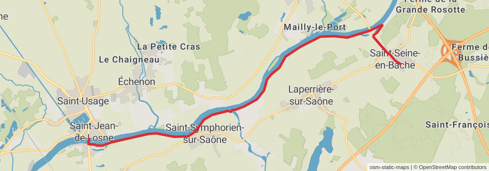 Camino Strasbourg-Saint Jean Pied de Port via Le Puy stage 22 Map
