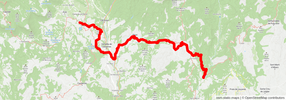 GR 1 Sender Historic stage 11 Map