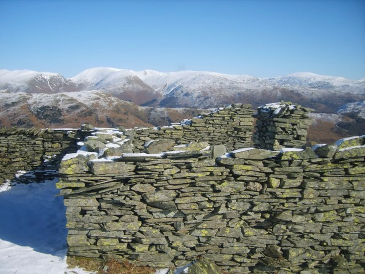 An image depicting the trail Little Langdale to Coniston Walk via Lingmoor Fell and its surrounding area.