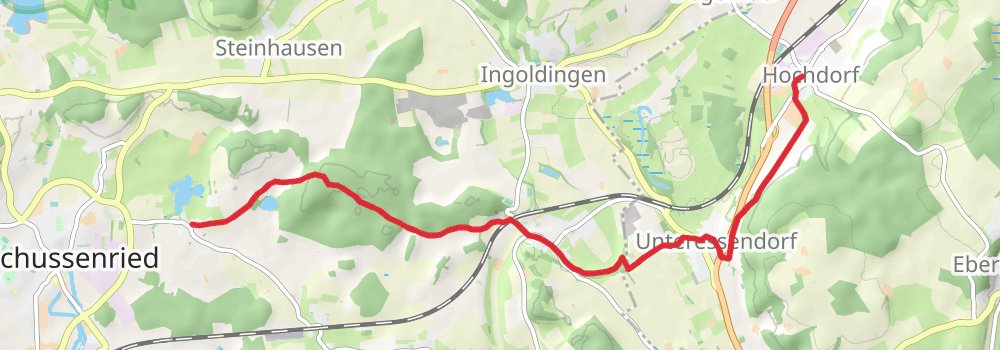 Martinusweg Regionalweg Süd stage 12 Map