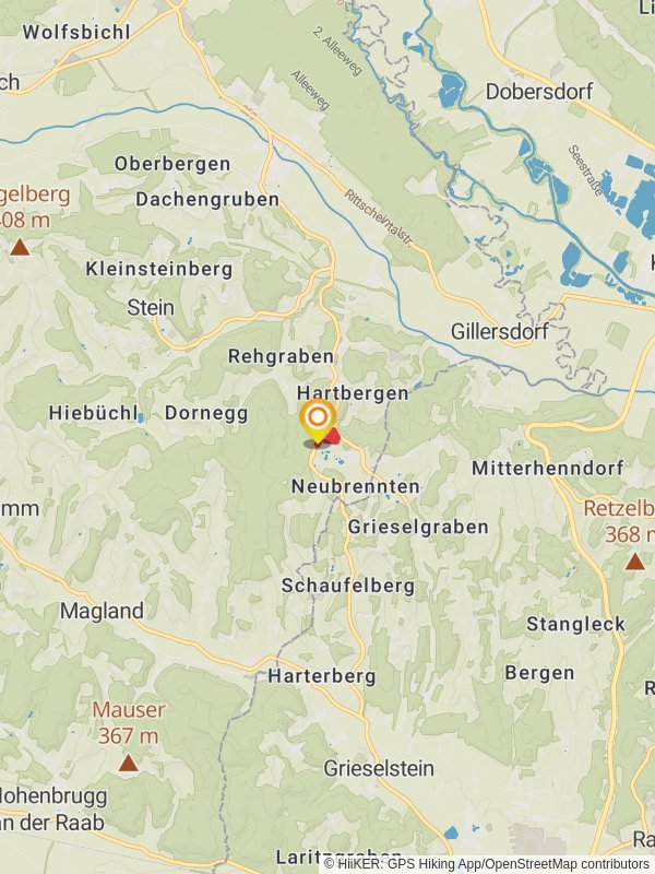 Kraftwanderweg mobile static map