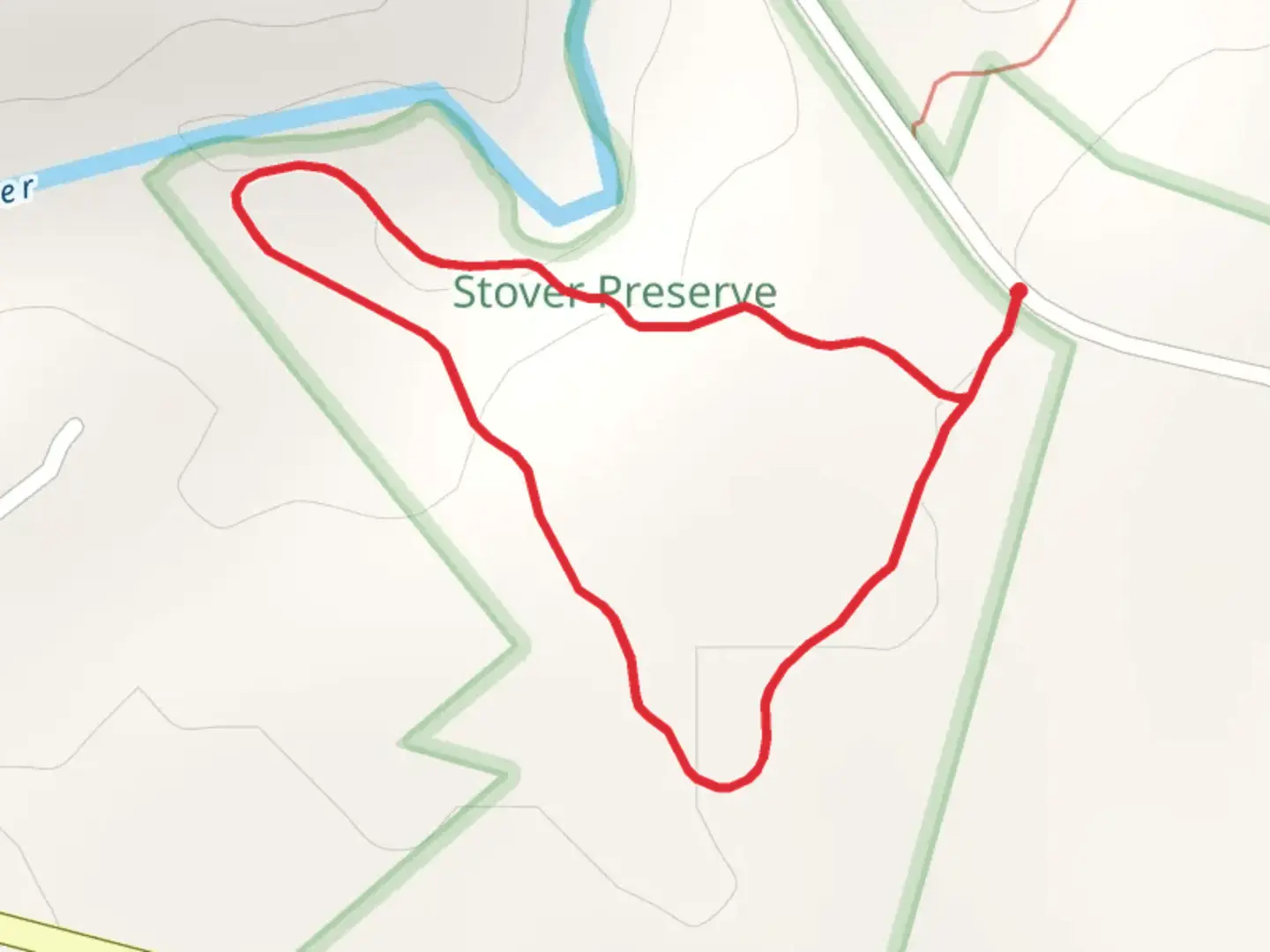 An image depicting the trail Doak Road Loop - South and its surrounding area.