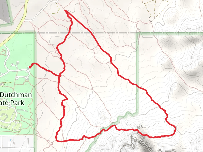 Treasure, Prospector's View and Jacob's Crosscut Loop Trail
