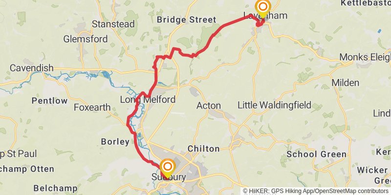 St Edmund Way stage 3 Map