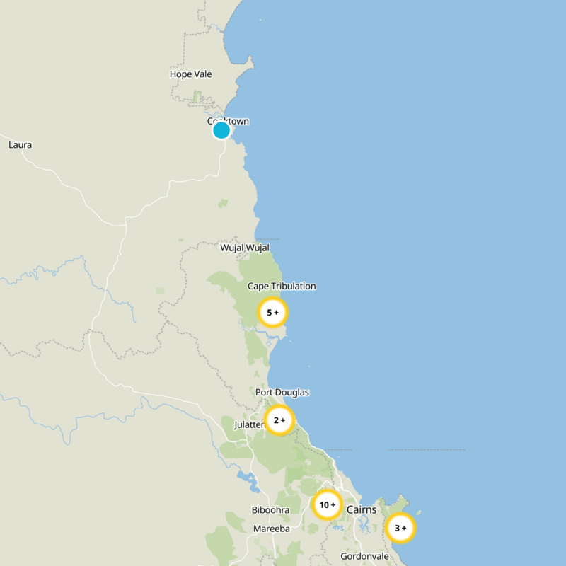 Cape Tribulation Static Map