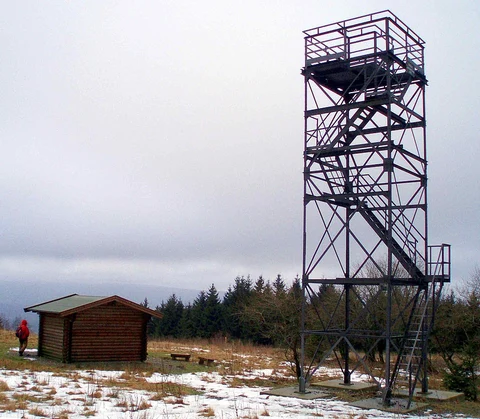 Schalker Turm, Großer Kellerhalsteich and Oberer Grumbacher Teich Loop