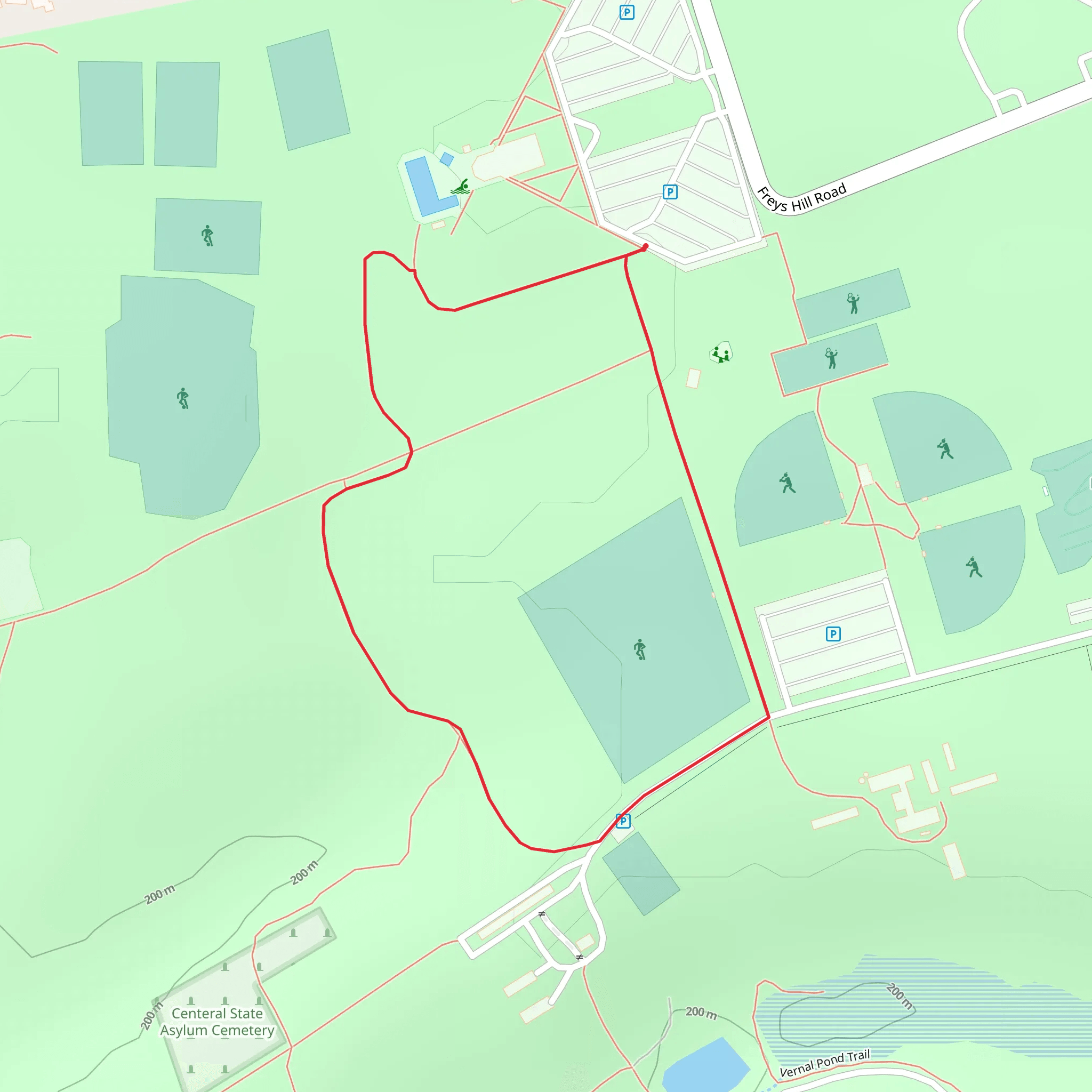 E P - Tom Sawyer State Park Loop mobile static map