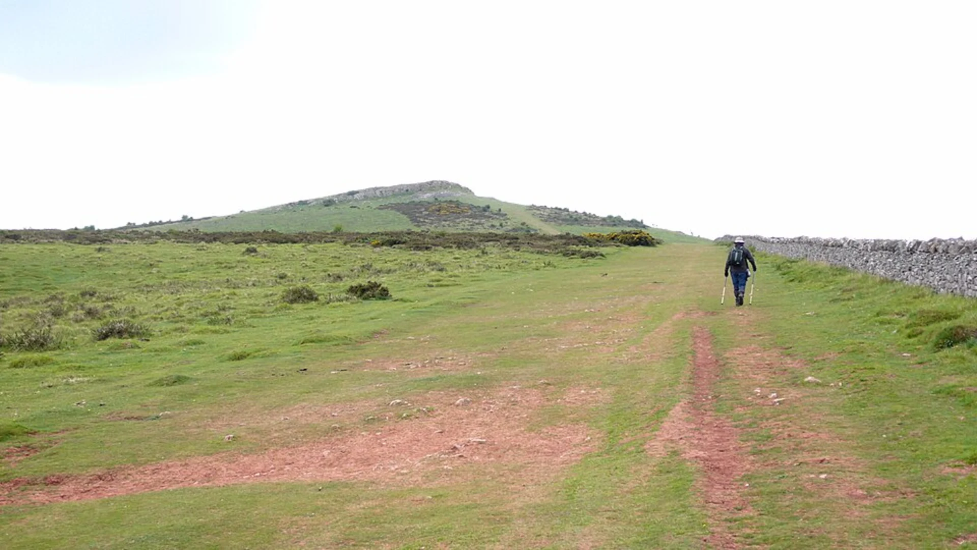 An image depicting the trail Wavering Down and Crook Peak Circular and its surrounding area.