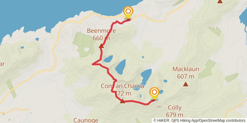 Macklaun and Drung Hill Loop stage 2 Map