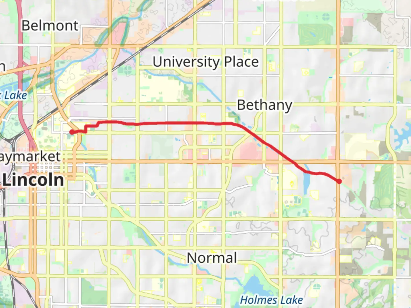 An image depicting the trail Mo Pac Trail and its surrounding area.