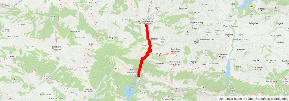 GR 1 Sender Historic stage 24 Map