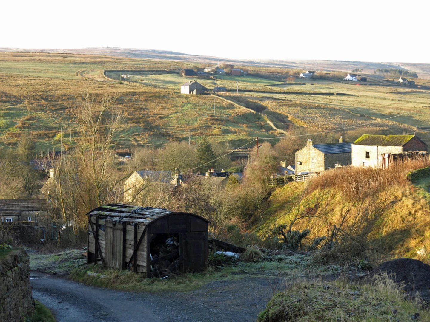 An image depicting the trail Rook Hope Loop and its surrounding area.