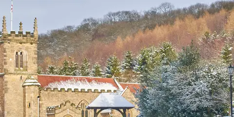 An image depicting the trail Brantingham - Elloughton Dale - Wauldby Dam and Turtle Hill and its surrounding area.