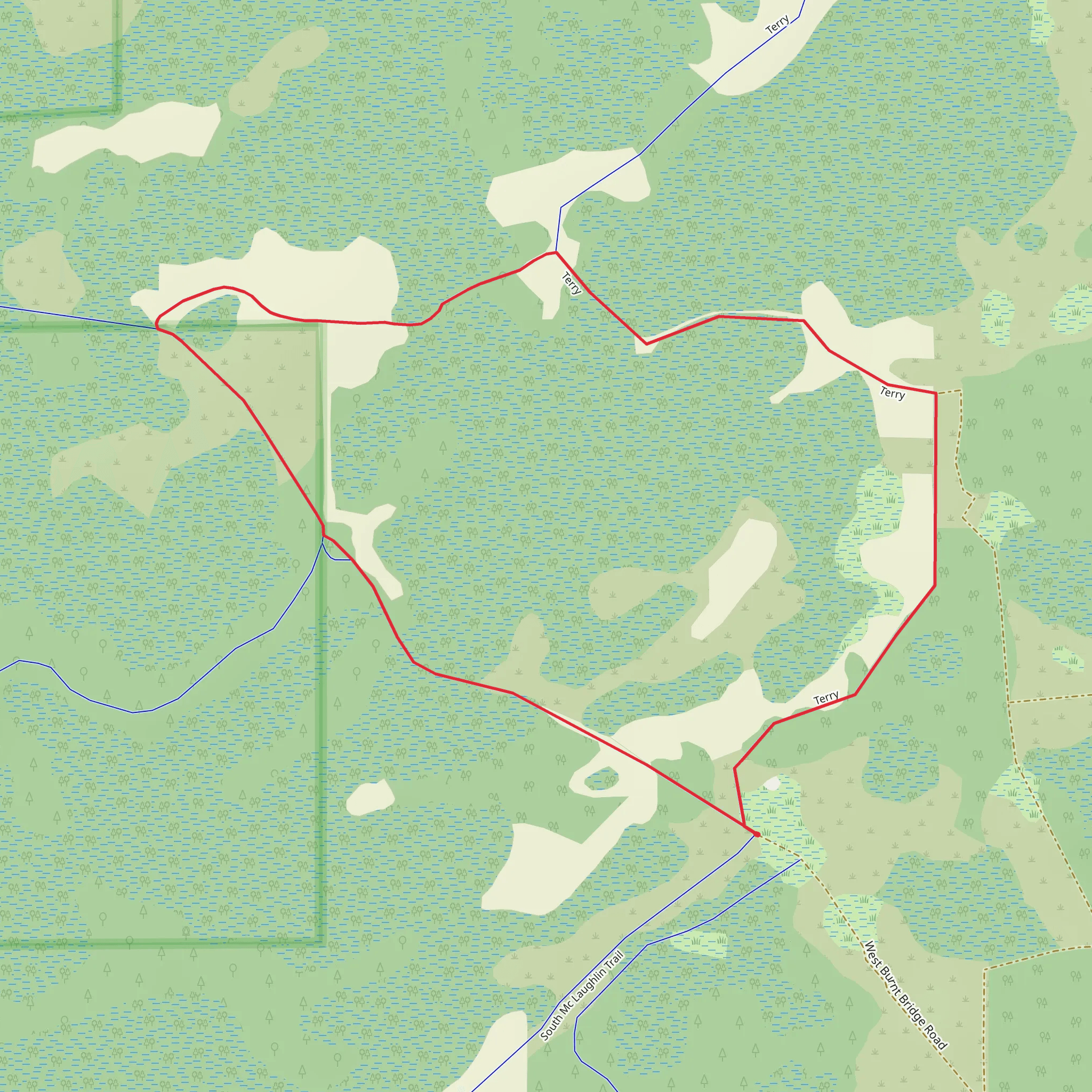 Terry Loop mobile static map