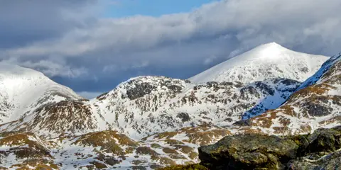 An image depicting the trail Stob Binnein to Ben More Loop and its surrounding area.