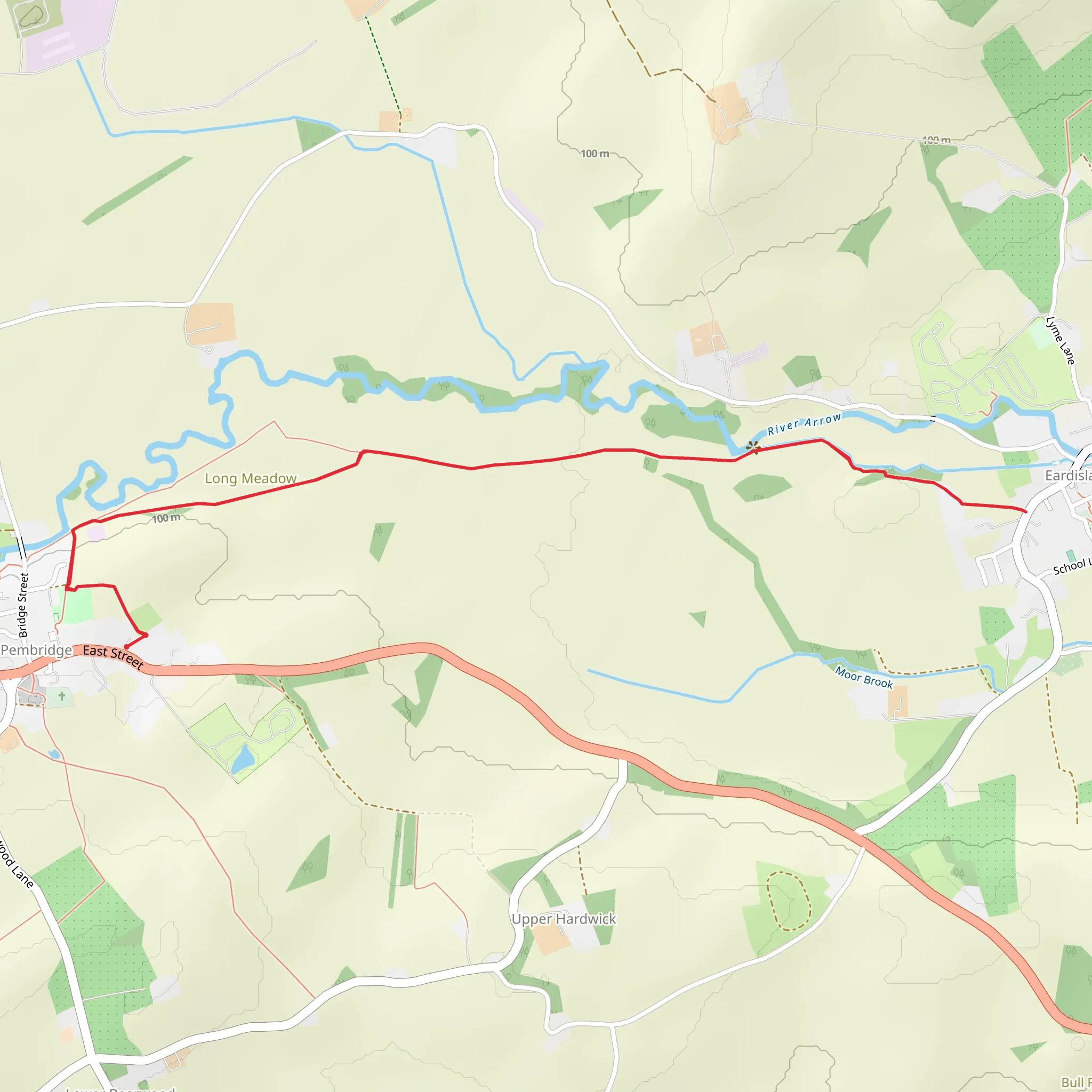 Pembridge mobile static map