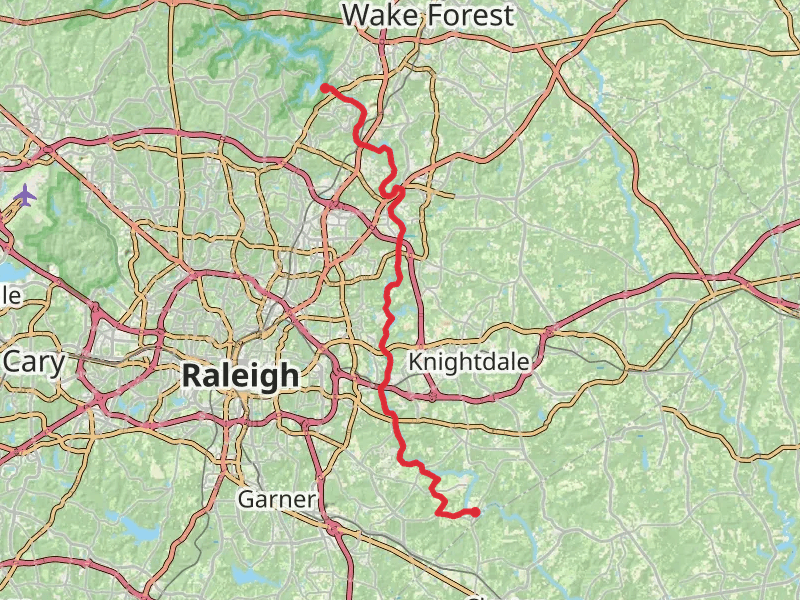 Neuse River Trail - Honeycutt Creek