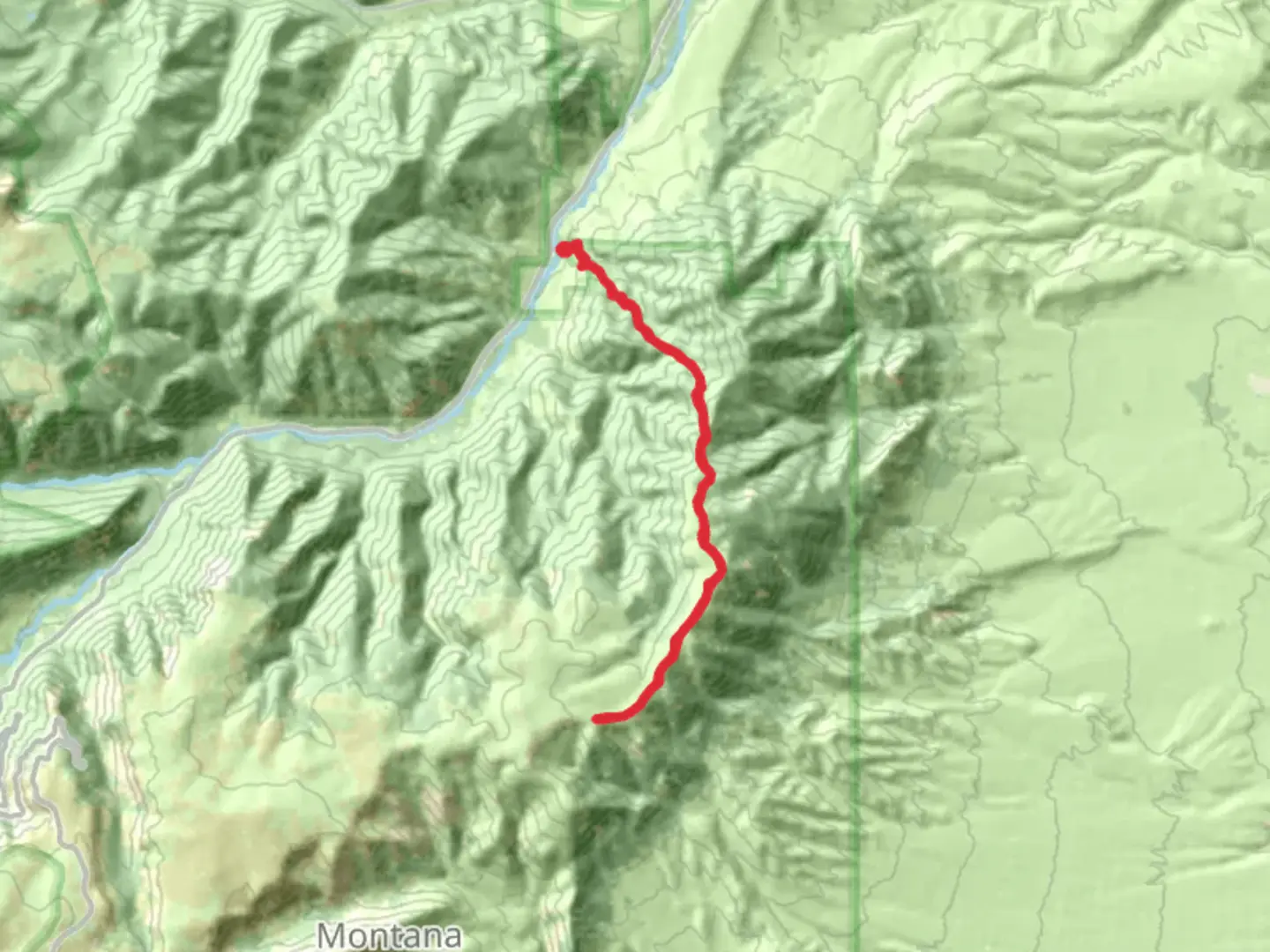 An image depicting the trail Mount Maurice Trail and its surrounding area.