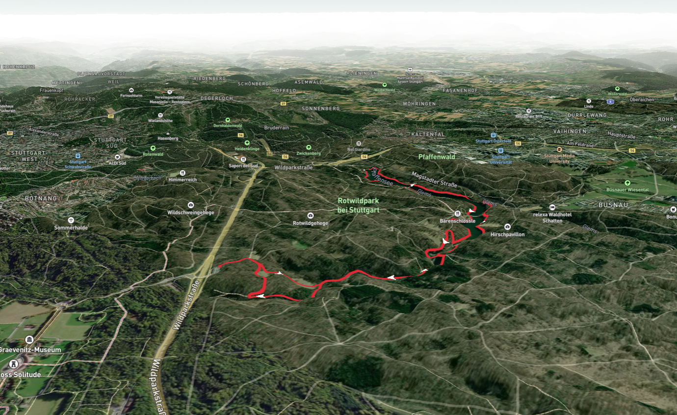 Pfaffensee Loop via Bernhardsbachsträßle