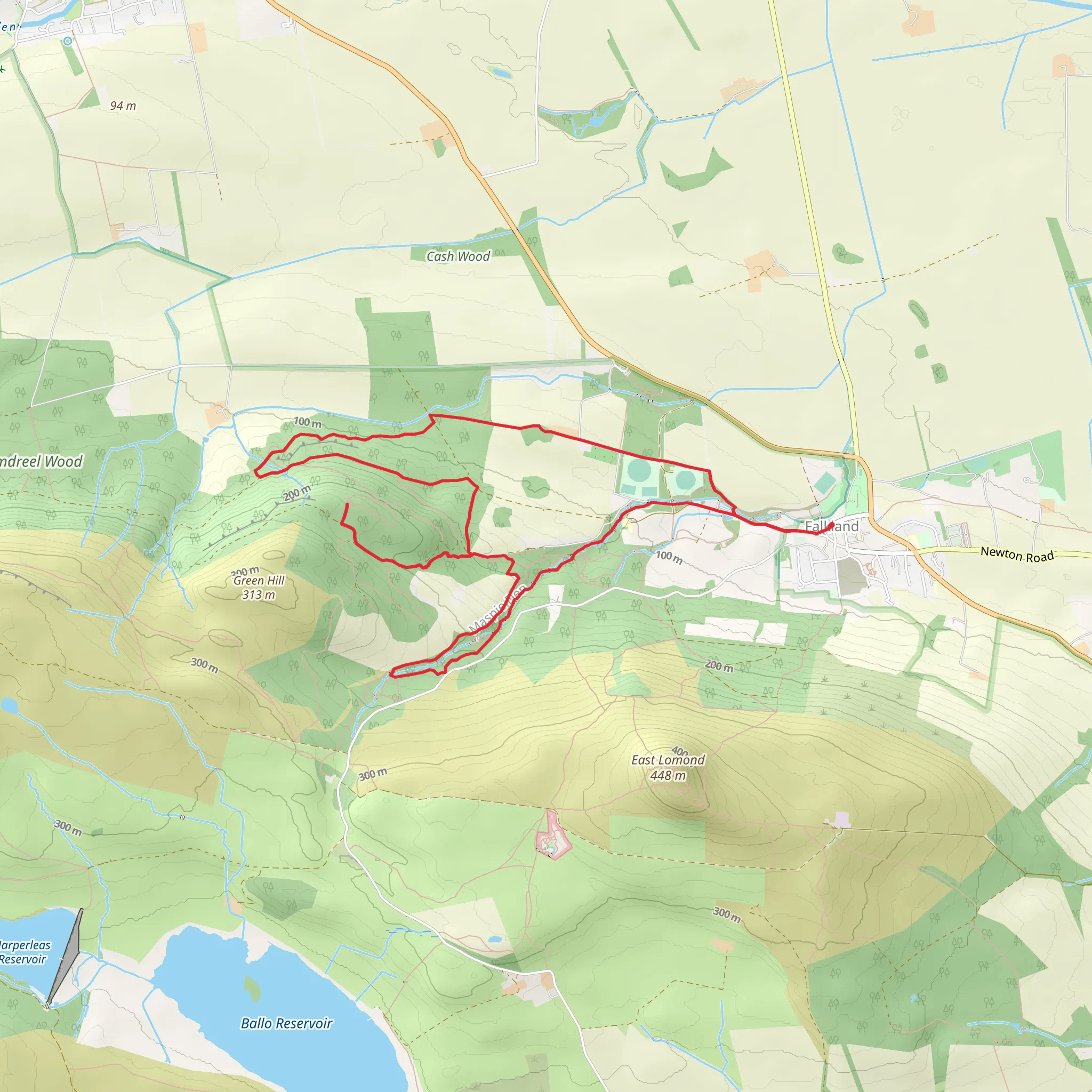 The Falkland Estate mobile static map
