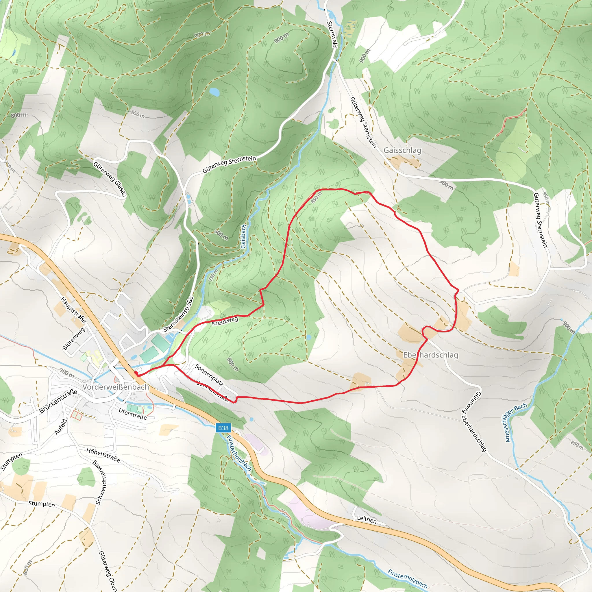 24a Ökowanderweg mobile static map