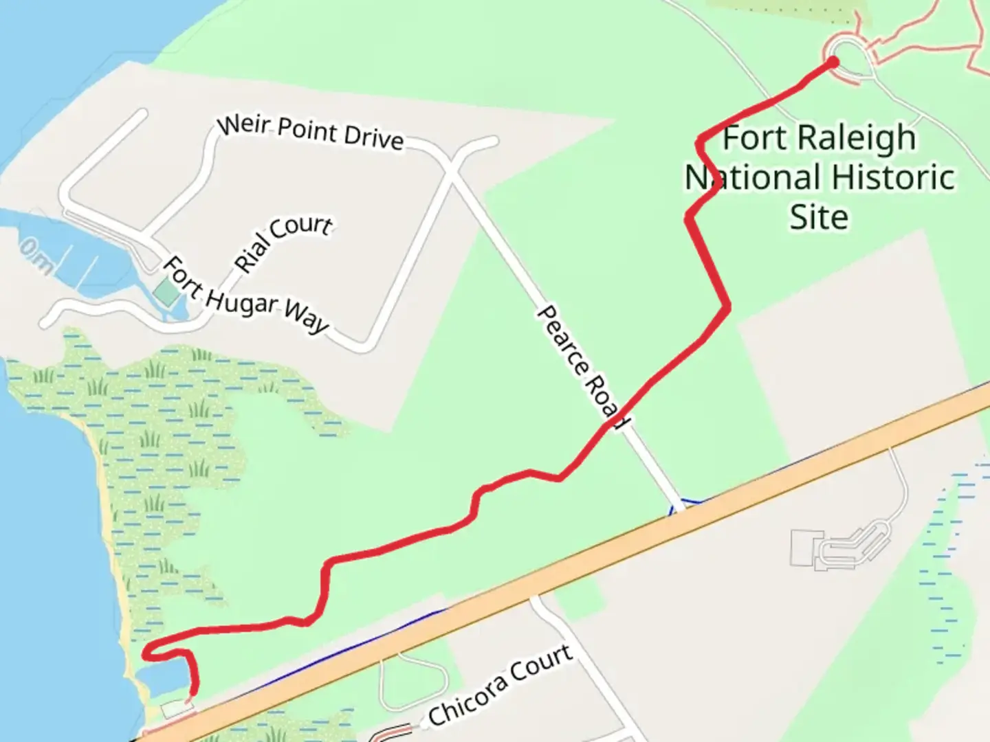 An image depicting the trail Freedom Trail and its surrounding area.
