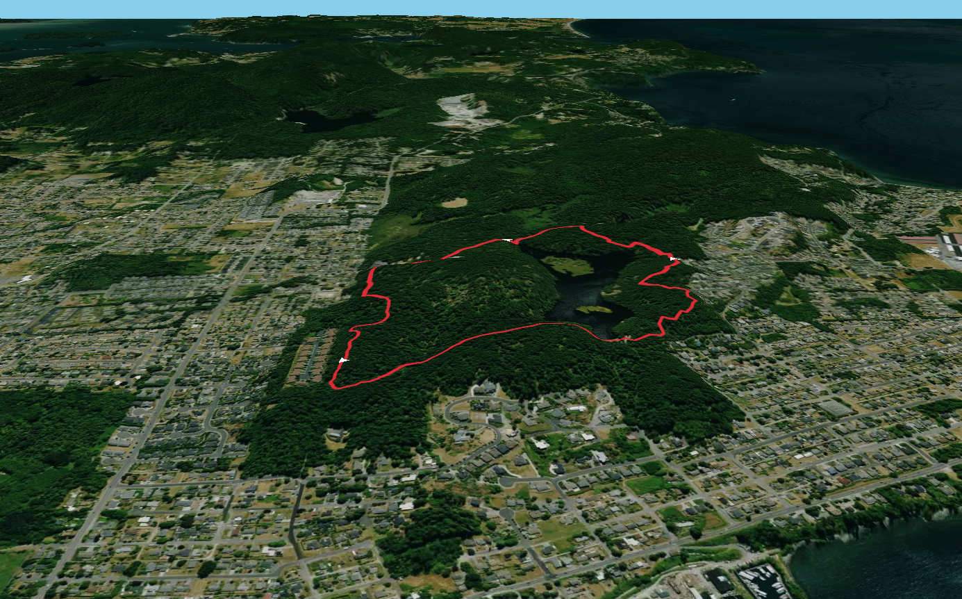 Cranberry Lake and Trail 100 Loop