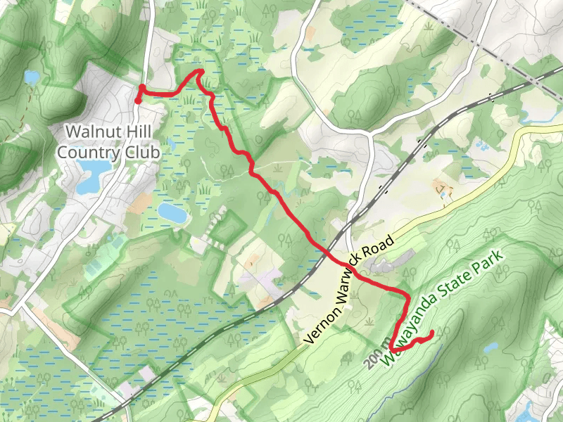 McAfee - Glenwood Road - NJ State Trail