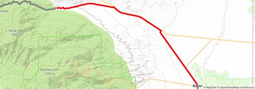 American Discovery Trail South Route stage 331 Map