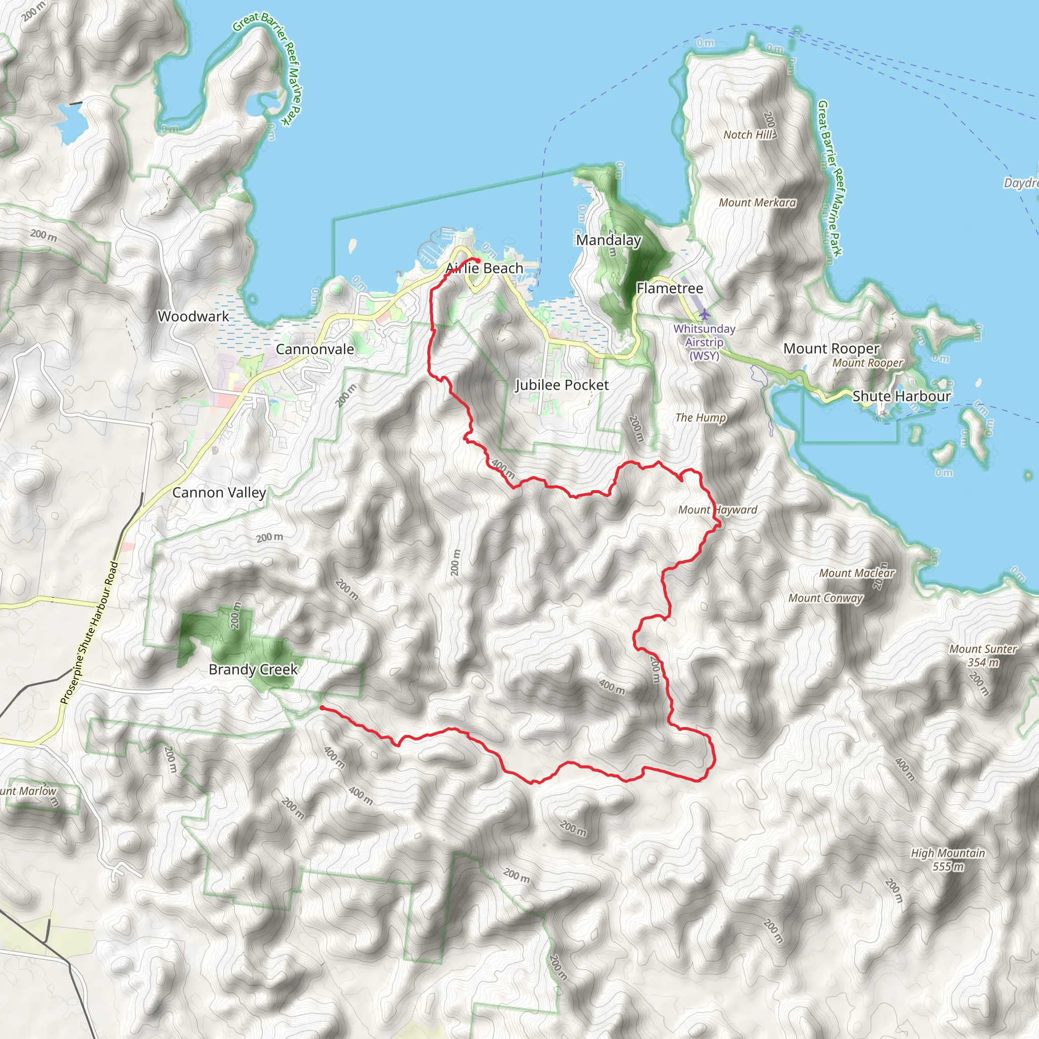 Conway Circuit mobile static map