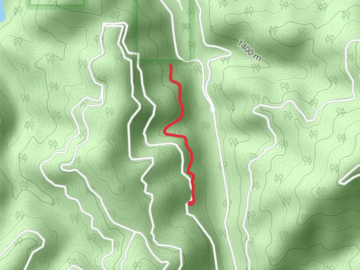 An image depicting the trail Piquette Creek Trail and its surrounding area.