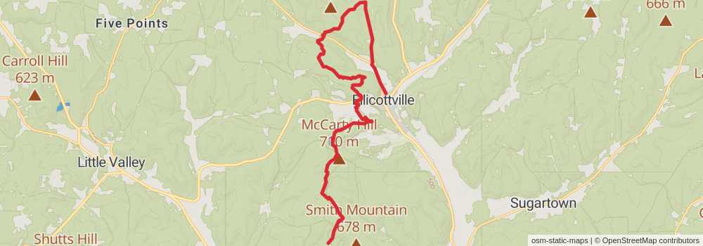 American Perimeter Trail - Northern Appalachian Primary stage 30 Map