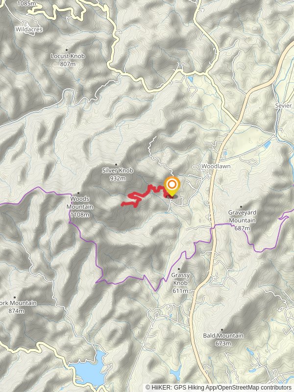 Toms Creek and Falls Branch