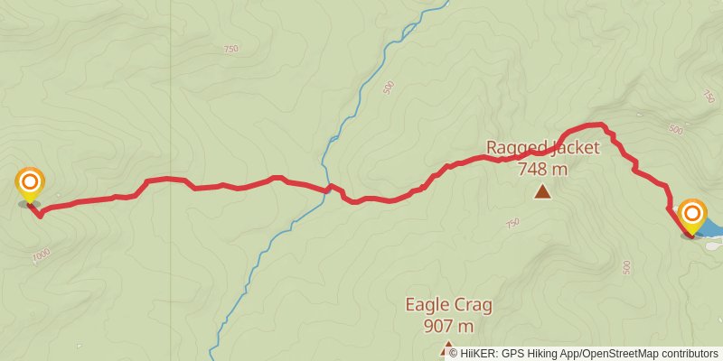 Black Angel Trail stage 2 Map