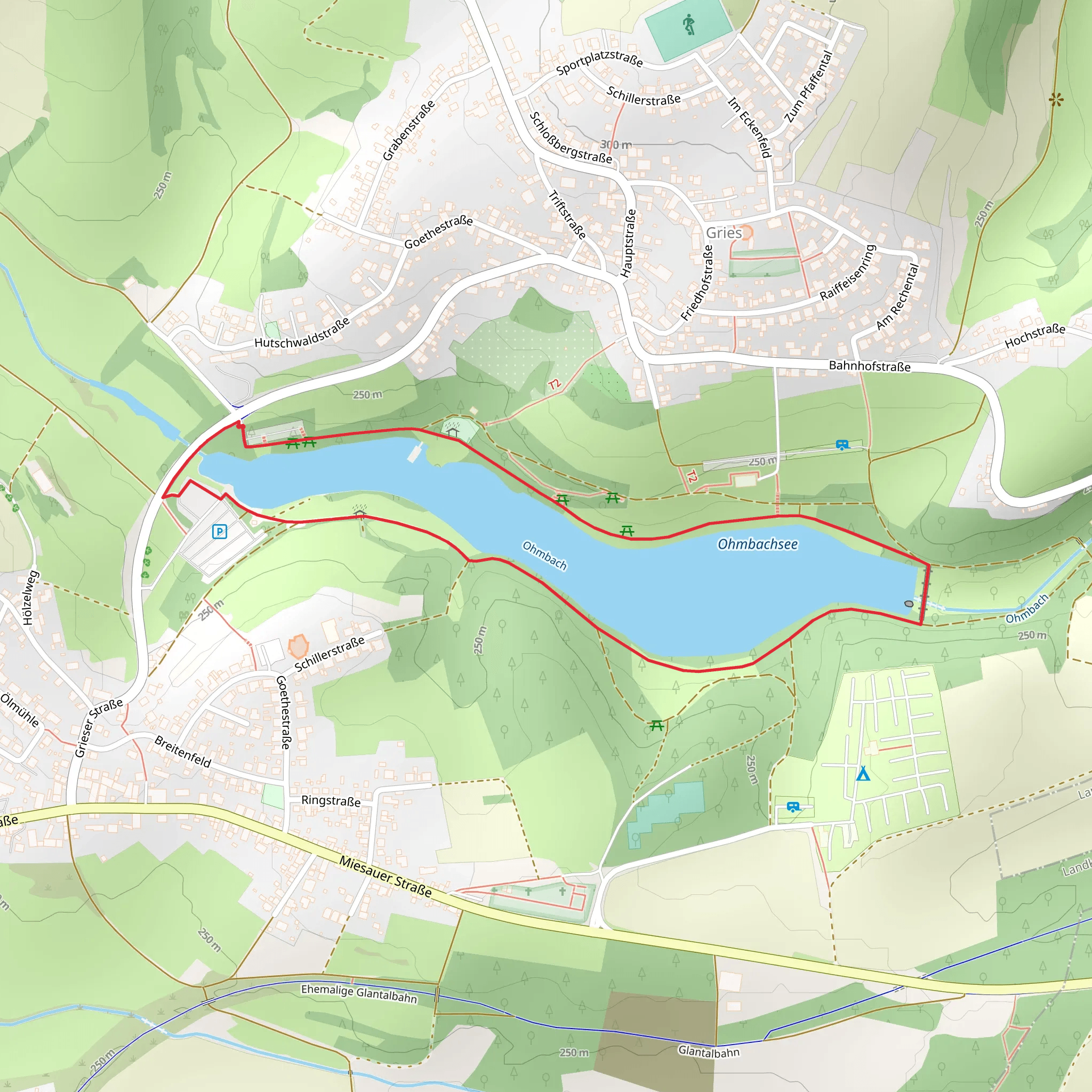 Ohmbach Loop mobile static map
